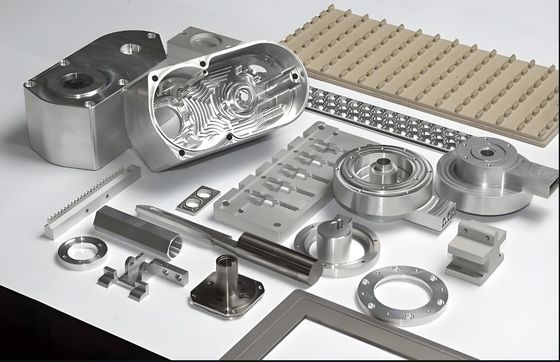 Zastosowane kolorowe części odlewy aluminiowej z polerowaniem
