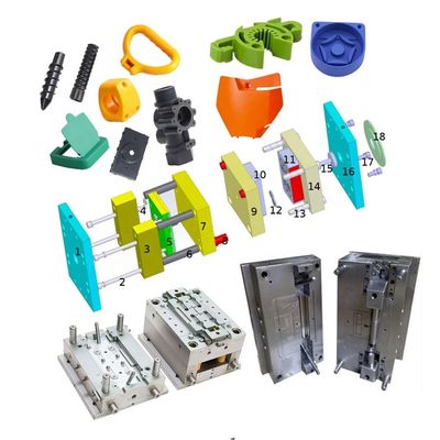 Wtryskiwanie wtryskowe tworzyw sztucznych Produkty części wtryskowych z tworzyw sztucznych Zynkowe odlewy z materiałem formowanym P20/718/738/NAK80/S136