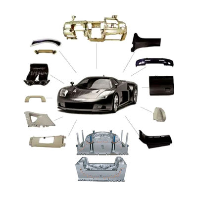Profesjonalny Hot Runner Auto Mold dla Moto Case Rubber Automobile Plastic Injection Molding