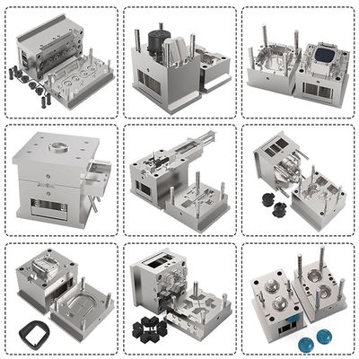 Niestandardowy projekt formy plastikowej dla różnych materiałów PA66/PC/PE/PVC/PMMA/PP/ABS/ASA/TPU/POM/Acetal/Acetron