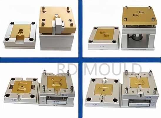 Dostosowany rozmiar Stalowy P20 718 Nak80 S316 AISI H13 Plastic Injection Mold z 300000-500000 strzałami Żywotność formy