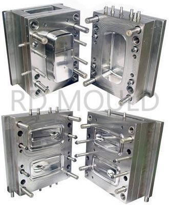 Dostosowany rozmiar Stalowy P20 718 Nak80 S316 AISI H13 Plastic Injection Mold z 300000-500000 strzałami Żywotność formy